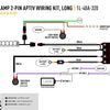 LAZER Single-Lamp Harness Kit - (2-Pin, Aptiv, 12V)