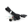 LAZER Two-Lamp Harness Kit With ITT Connector (4-Pin, Deutsch DT, 12V) For Carbon-6