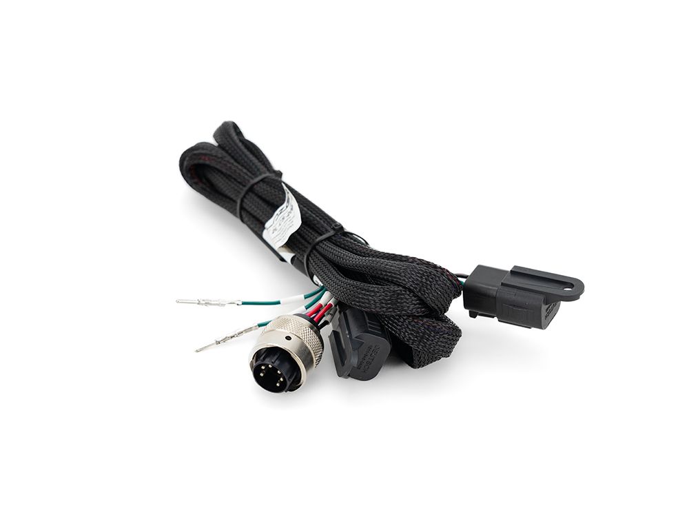 LAZER Two-Lamp Harness Kit With ITT Connector (4-Pin, Deutsch DT, 12V) For Carbon-6