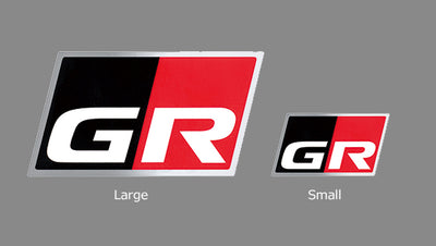 TRD GR Yaris Discharge Sticker - Small
