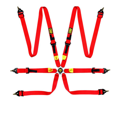 OMP First 6-point FIA harness