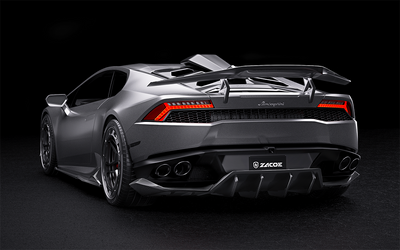 ZACOE Rear Diffuser Carbon Fiber - Lamborghini Huracan LP610-4