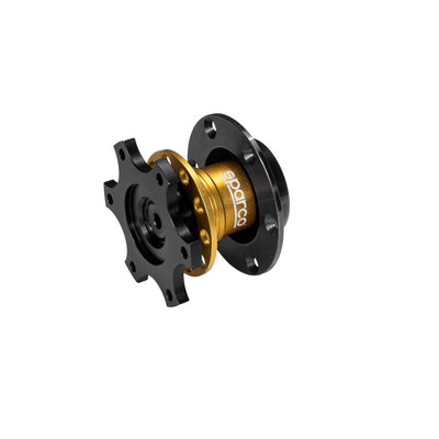 SPARCO Quick release racing black/yellow