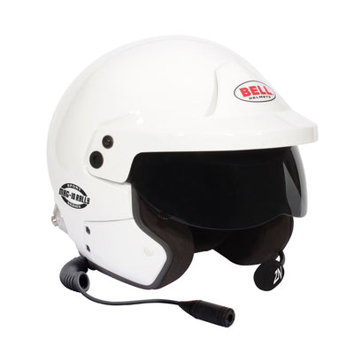 BELL MAG-10 Rally Sport (HANS) jet helmet - White