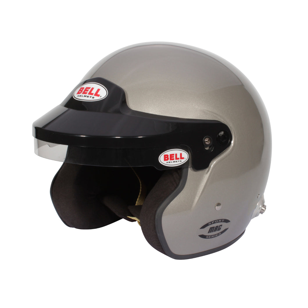 BELL MAG Titanium FIA jet helmet with HANS clips